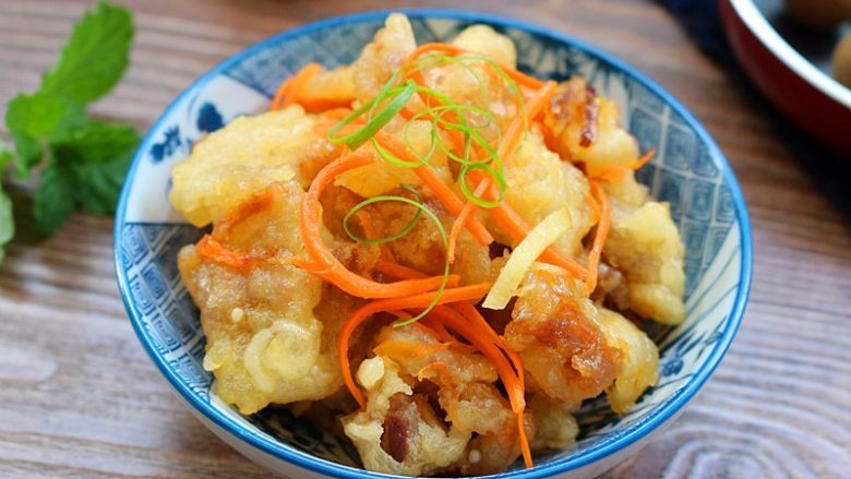 香酥开胃锅包肉,成品图