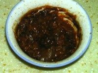 #咸味#牛肉批萨咸芝士蛋糕,高火加热1分钟,去除多余的水分
