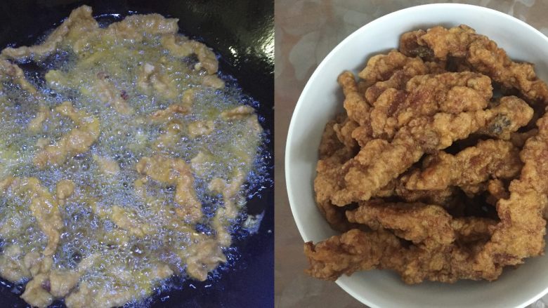 重庆家庭火锅,炸制酥肉,火锅必配。