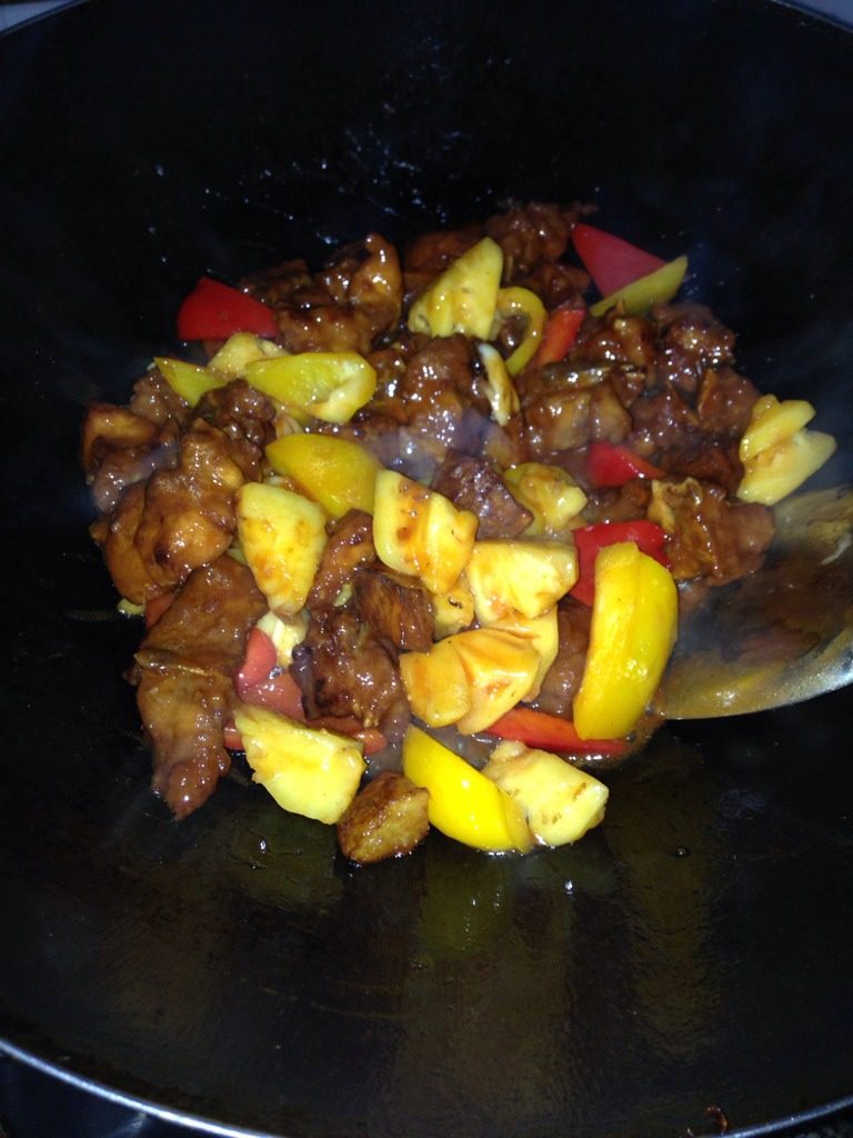 菠萝茄汁甜酸排骨