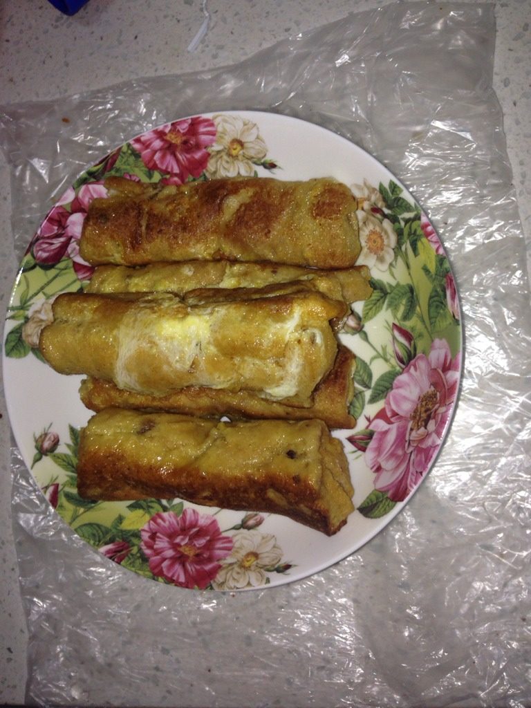 香蕉吐司卷