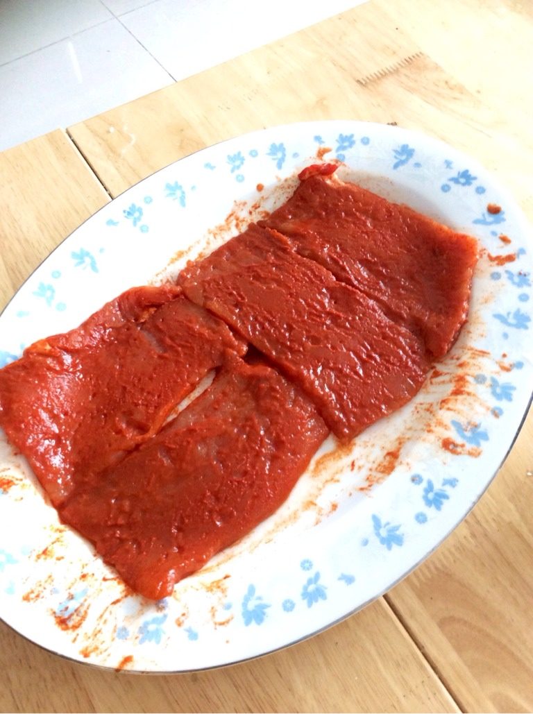 自制猪肉排