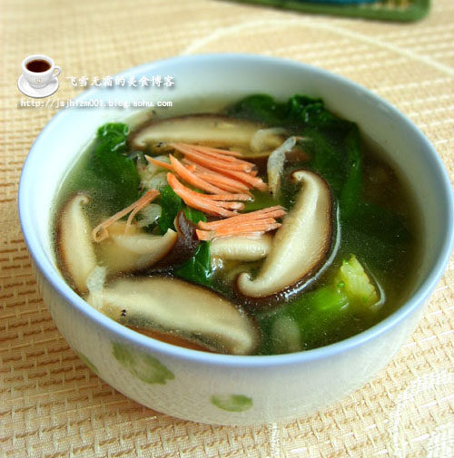 香菇青菜汤