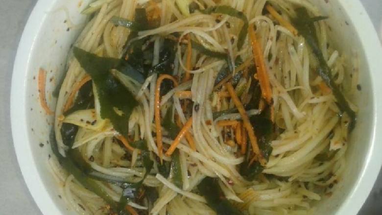 凉拌土豆丝