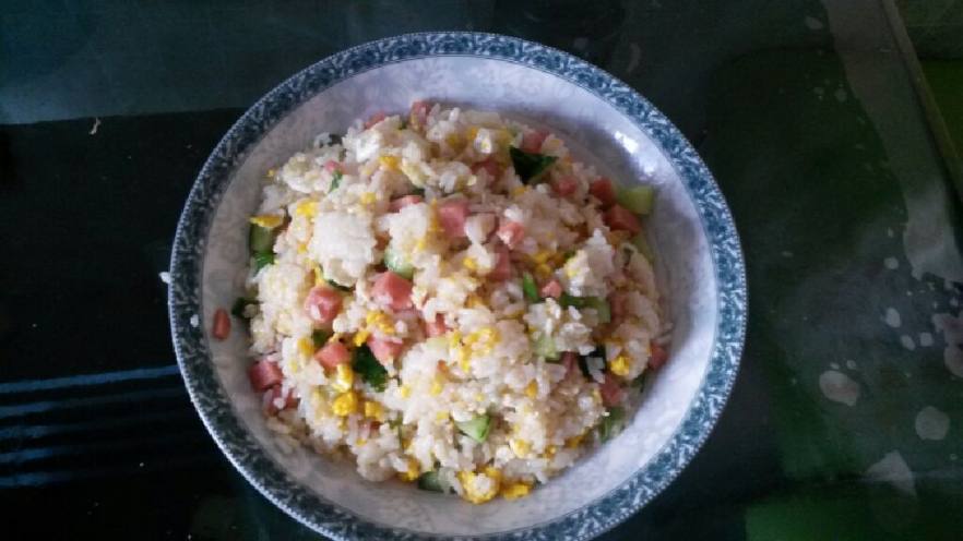 火腿蛋炒饭~
