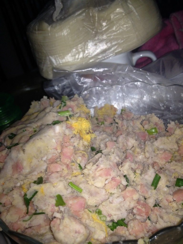 芋頭火腿肉鬆jm餃子