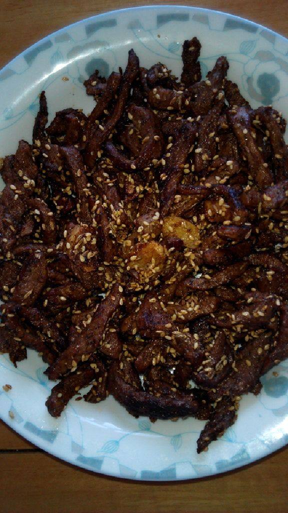 烧烤风味小炒牛肉