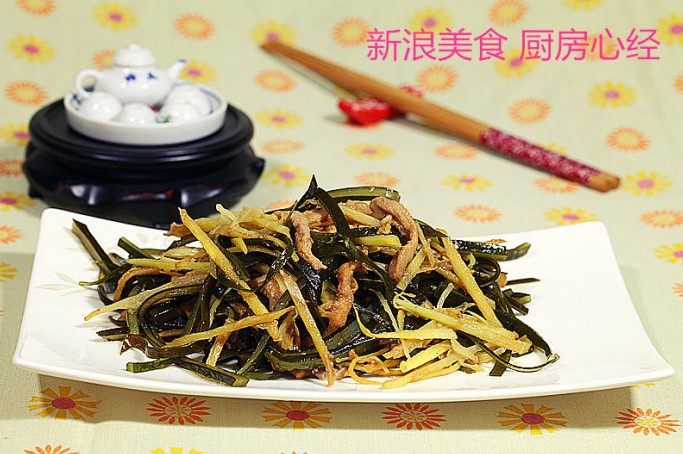 干煸姜丝