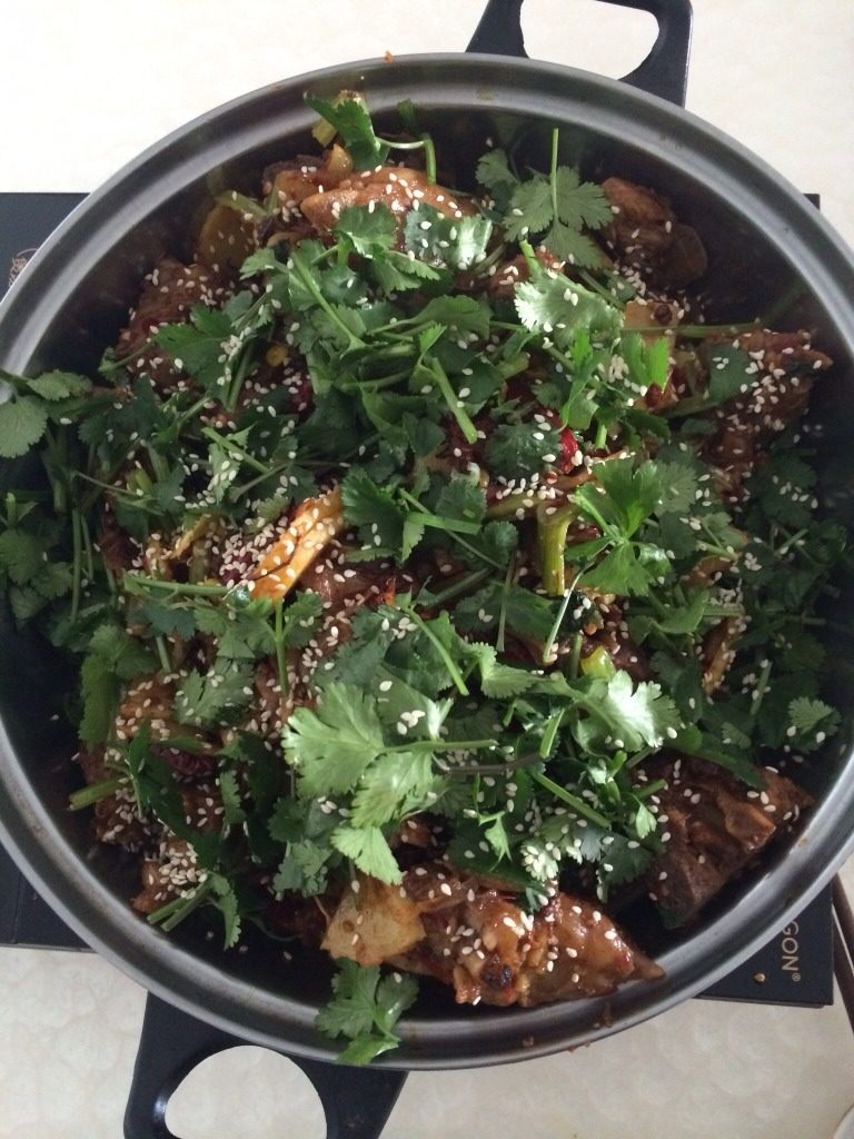 干锅猪蹄排骨