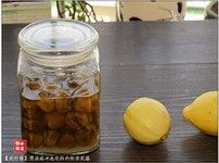 咸柠檬,密封保存1个月以上,方可食用。
