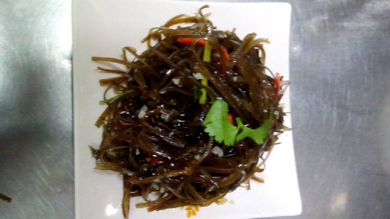 蒜蓉海带丝