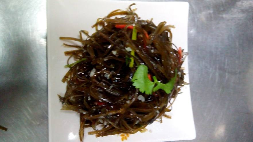 蒜蓉海带丝