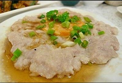 咸蛋蒸肉饼