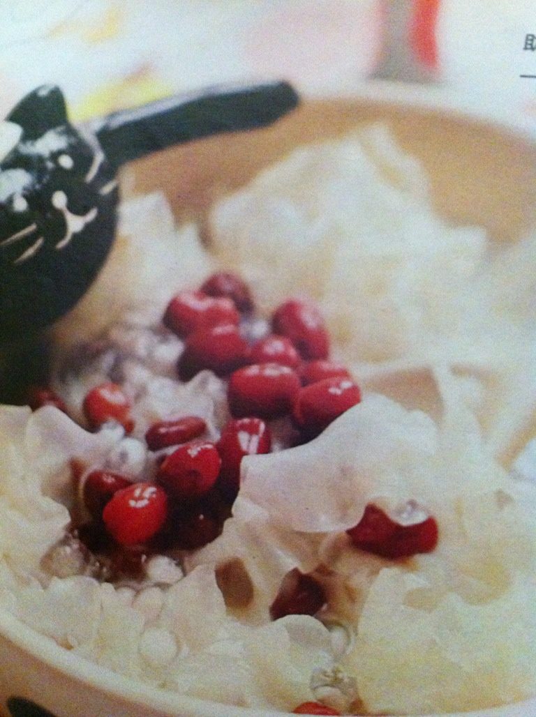 红豆牛奶西米露