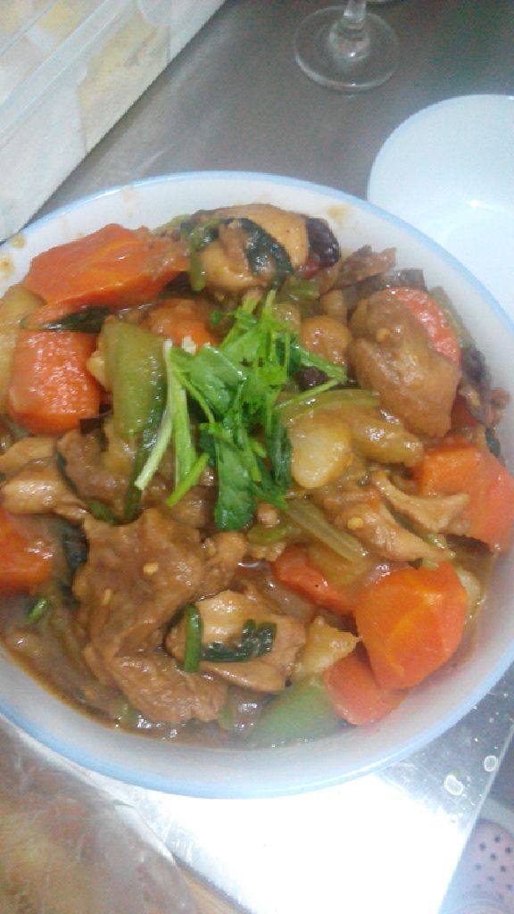 家庭版简易鸡公煲