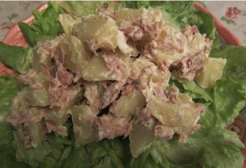 金枪鱼土豆沙拉