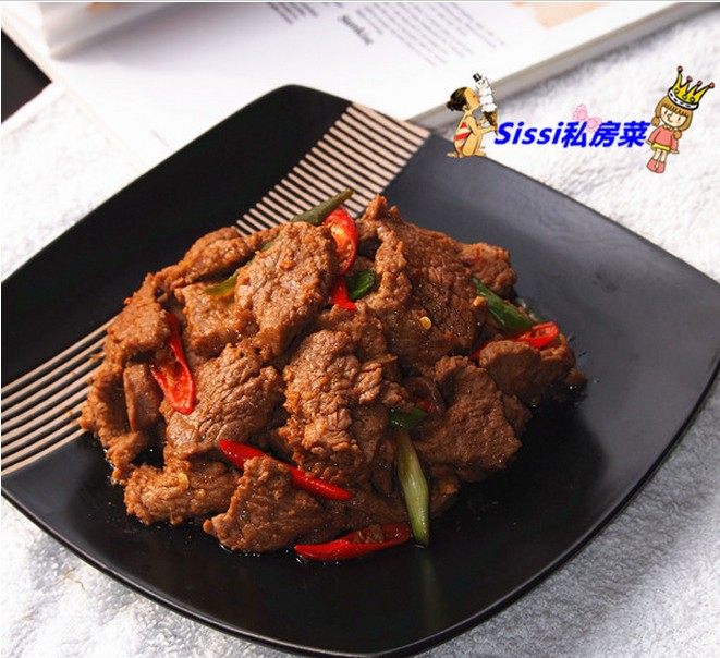 沙茶酱炒牛肉