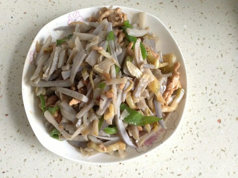 榨菜肉丝藕丁