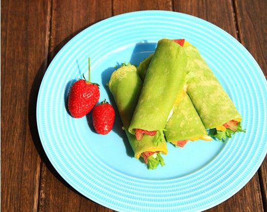 翡翠黄金培根卷