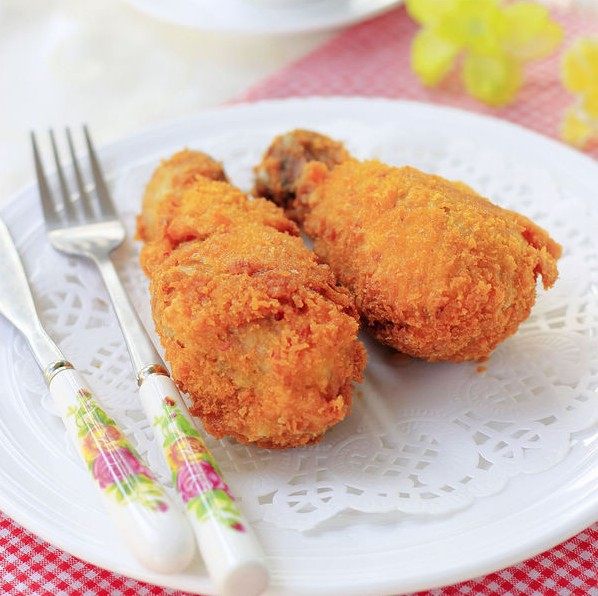 黄金脆皮鸡腿#有个故事#
