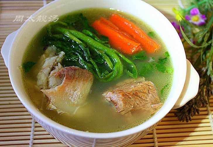 西洋菜煲鲫鱼