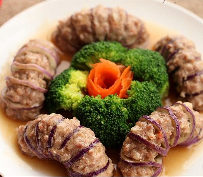 肉酿茄龙