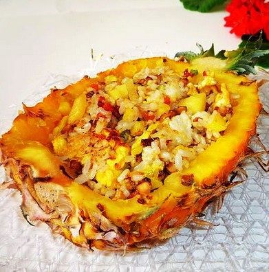 什锦菠萝炒饭