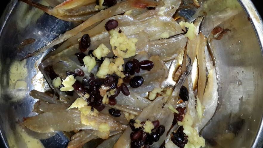 姜汁豆豉焗多味鱼