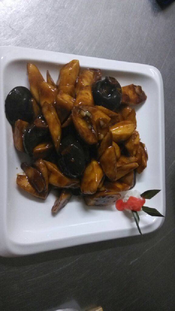 香菇烧山药