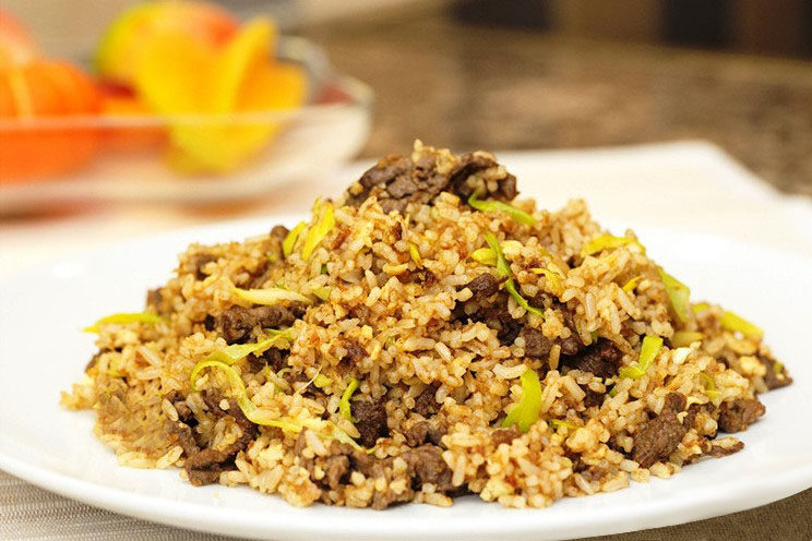 沙茶牛肉炒饭