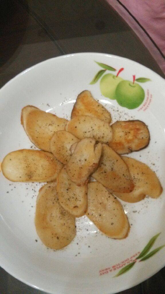 黄油煎杏鲍菇