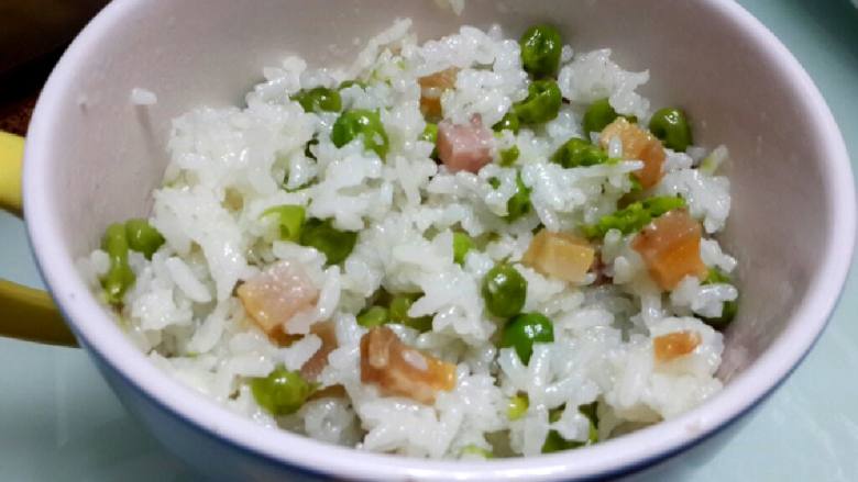 咸肉青豆饭