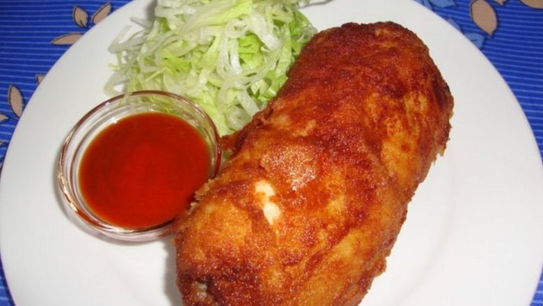 哥伦布鸡肉卷