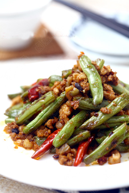干煸豆角 