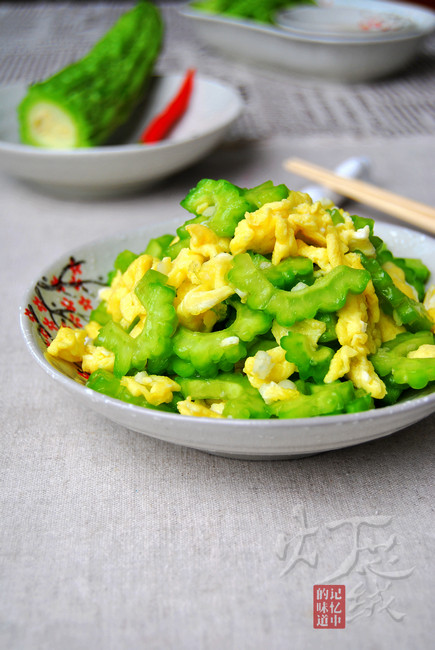 苦瓜拌鸡蛋