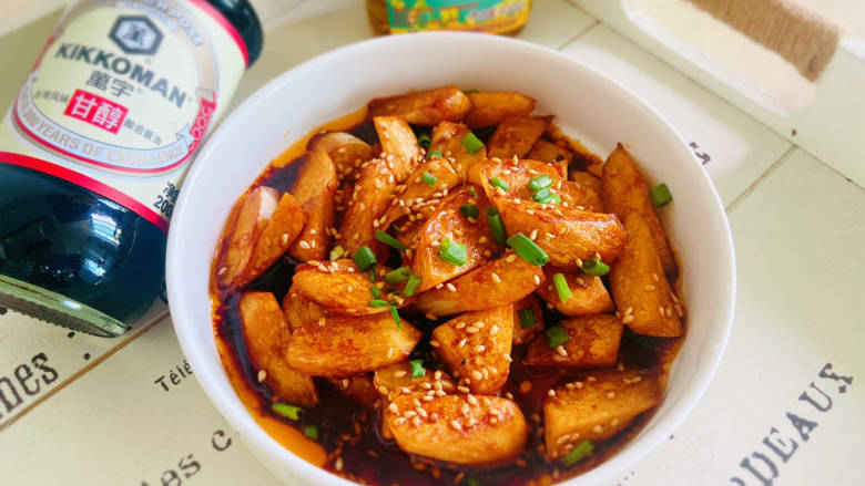 糖醋茭白,糖醋茭白酸甜可口,营养丰富!