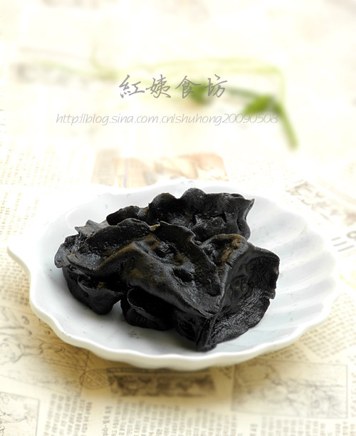 养生黑饺子