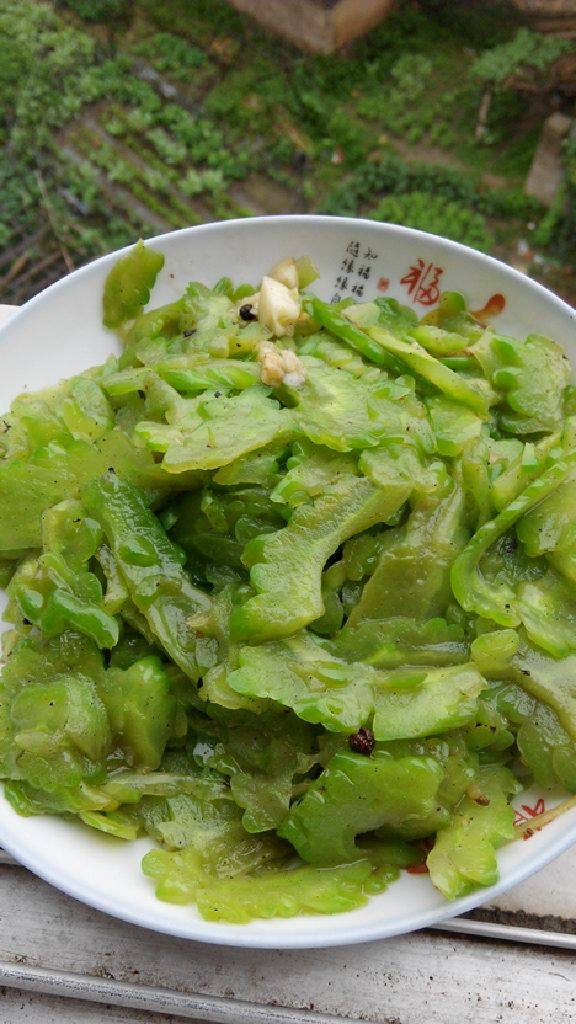 清炒苦瓜