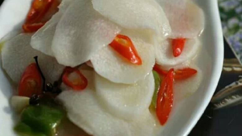 炝炒山药片