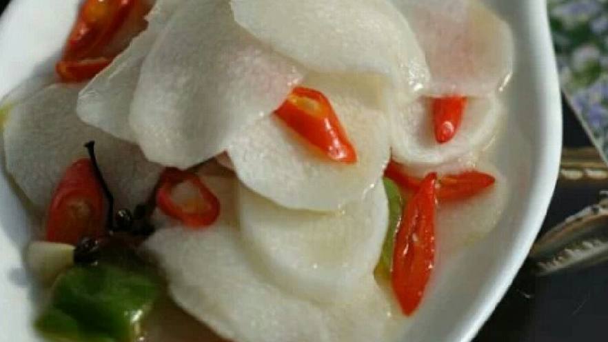 炝炒山药片