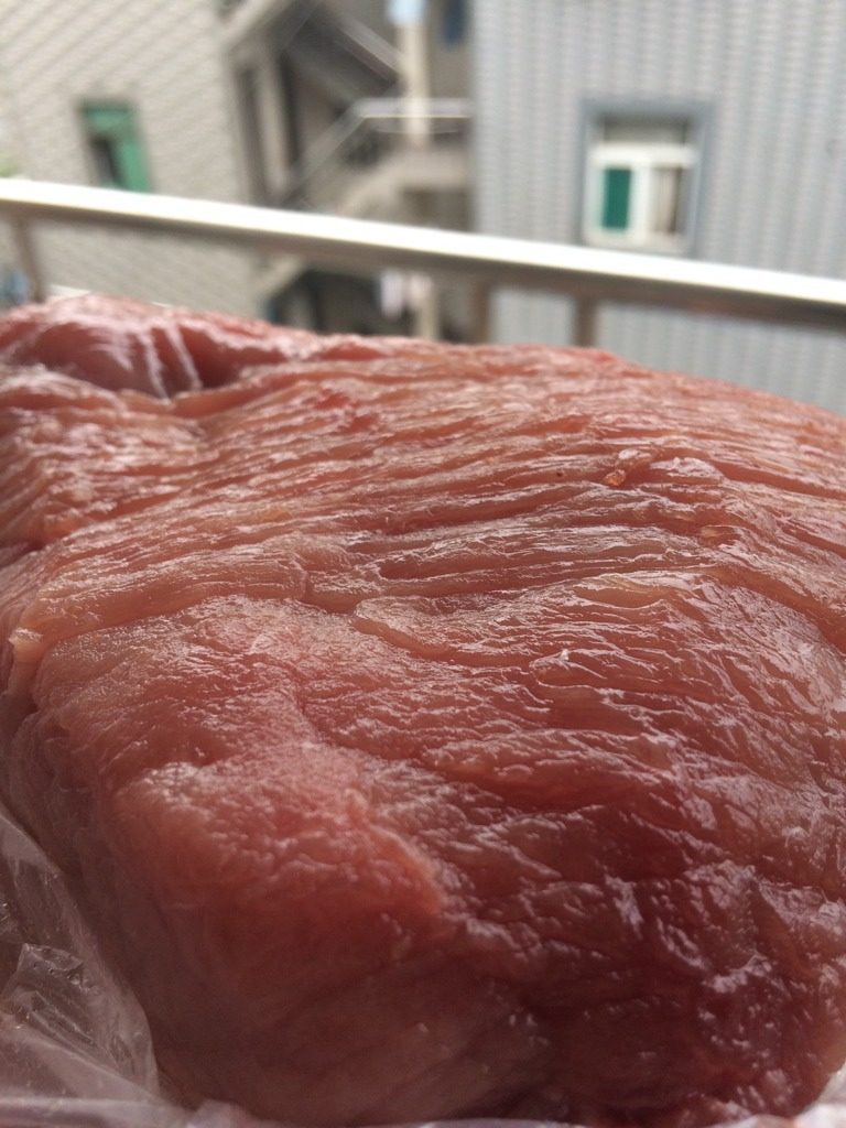 家常水煮肉片,选新鲜的里脊肉