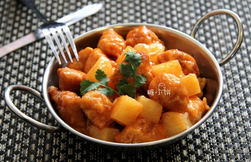 酸甜菠萝鸡