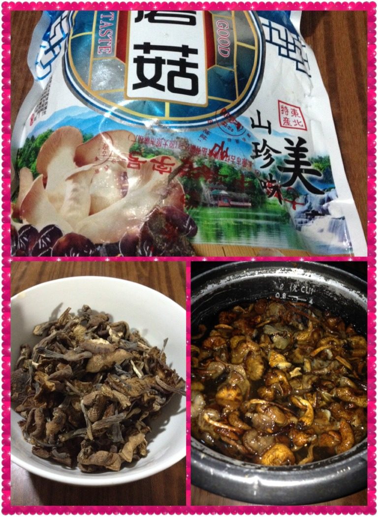 小鸡炖蘑菇东北版,先将<a style='color:red;display:inline-block;' href='/shicai/ 258'>榛蘑</a>用温水浸泡两个小时,泡好后,要洗好多遍,清水为止