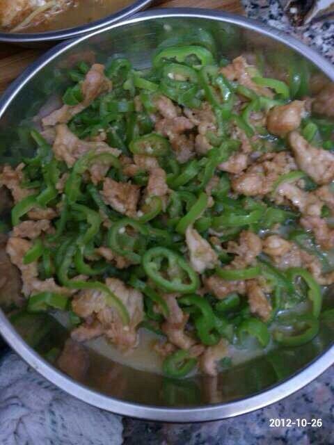 辣椒炒瘦肉