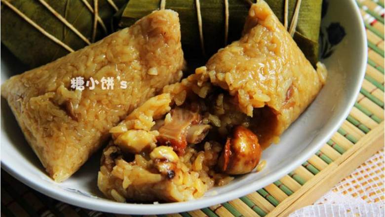 板栗排骨粽