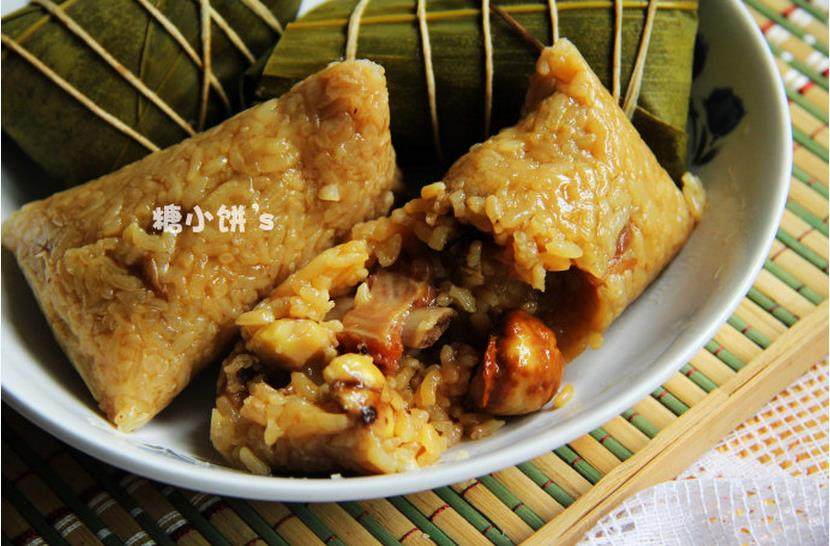 板栗排骨粽