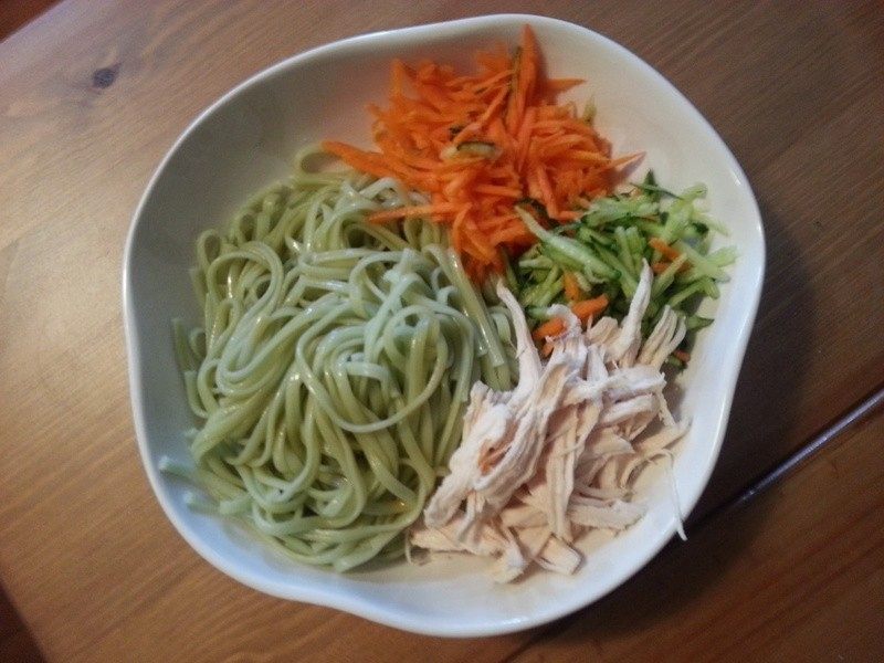 三色凉面