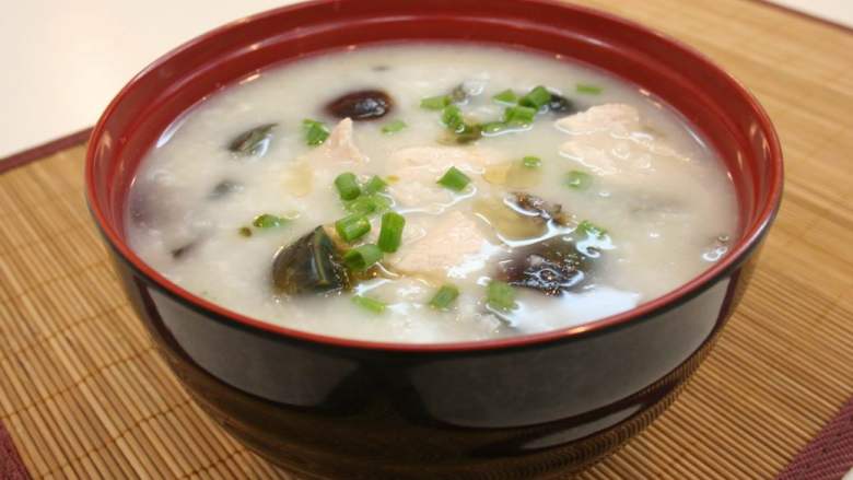 白灵菇瘦肉粥