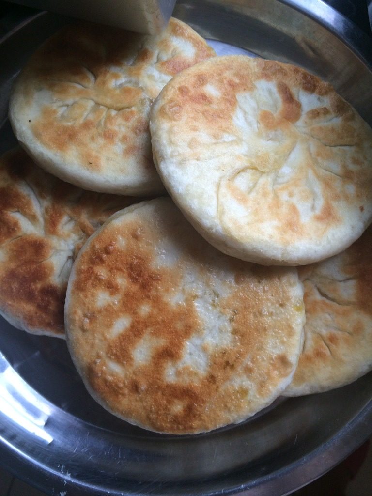 虾皮圆白菜馅儿饼