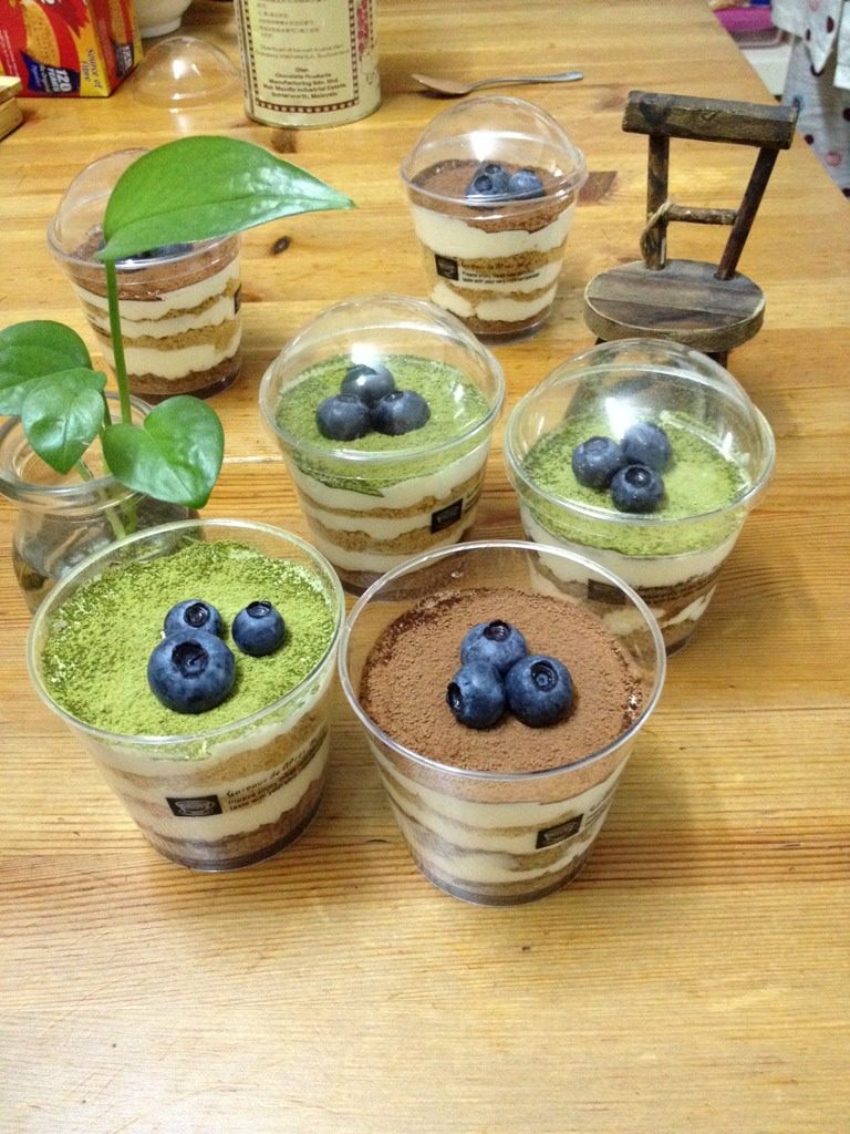 奶油木糠杯